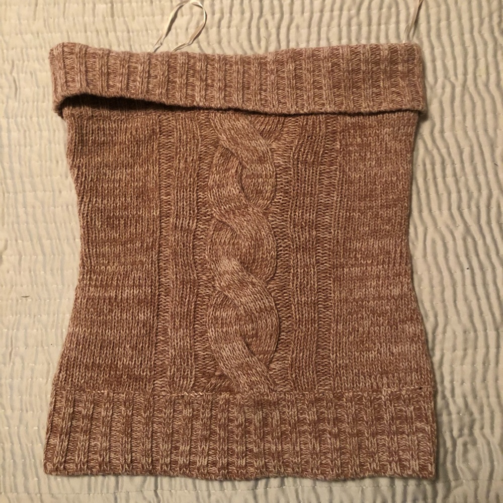 Trina Turk strapless wool sweater vest